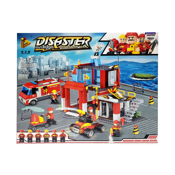 Lego Fichas Disaster 504 Pzas Ref.B34269 - 16271684