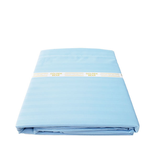 Sabana Doble Natural Chanubs - Azul Bebe