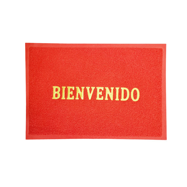 Tapete Clásico Impreso Rojo 40 x 27,5 cm 