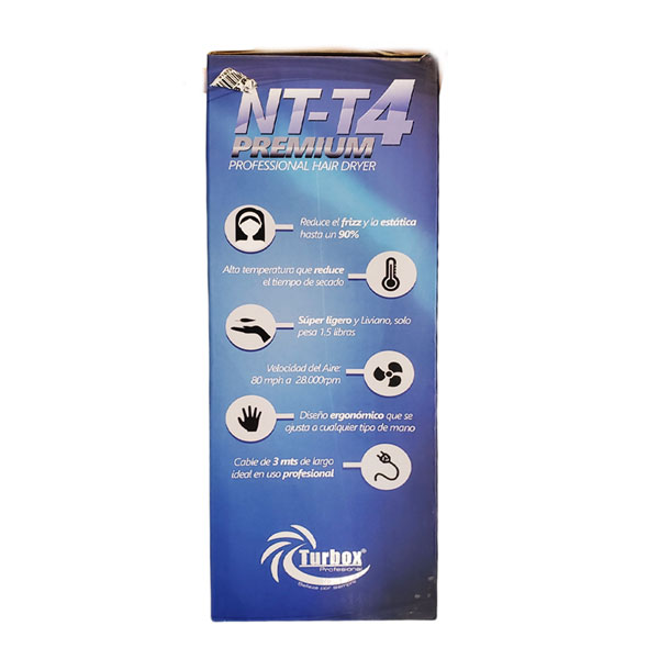 Secador New Turbox Ref.Nt-t4 Premium - Almacenes Lindo Hogar
