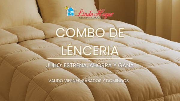 Combo : Cubrelecho + Juego de sábanas + GRATIS 2 Almohadas