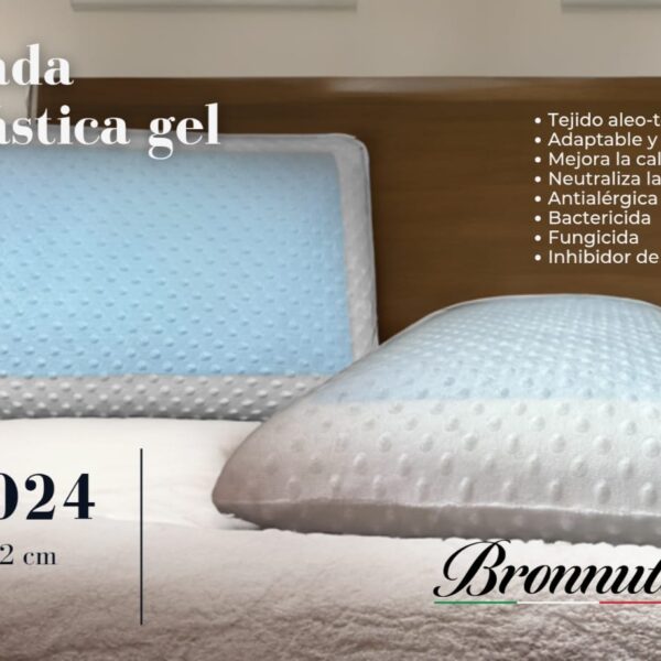 Almohada Viscoelástica Gel Mf3024 60x40x12cm