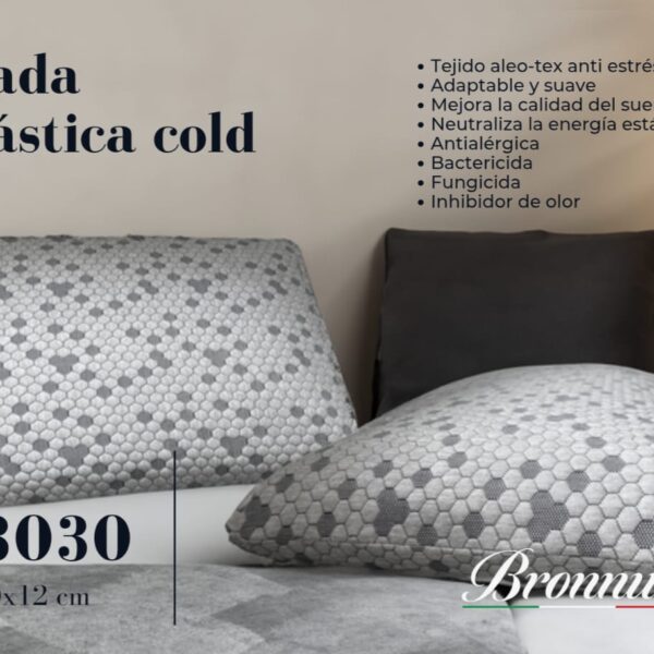 Almohada Viscoelástica Cold mf 3030 60x40x12cm