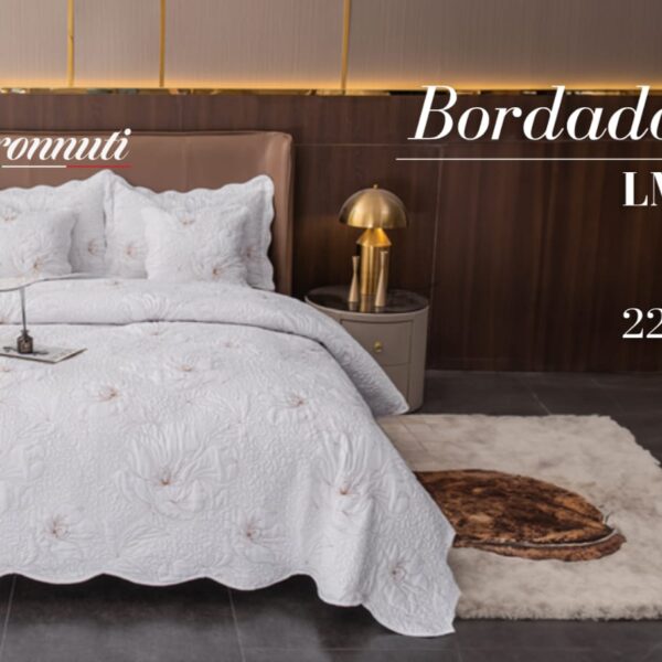 Colcha Bordada 220x240cm LM3