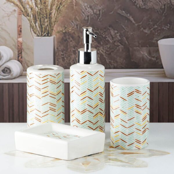 Set Baño Crystal Bath 4 P REF 7507