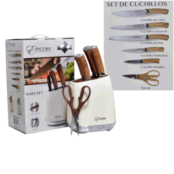 Set Cuchillos 7 P REF EP-6 K3-03