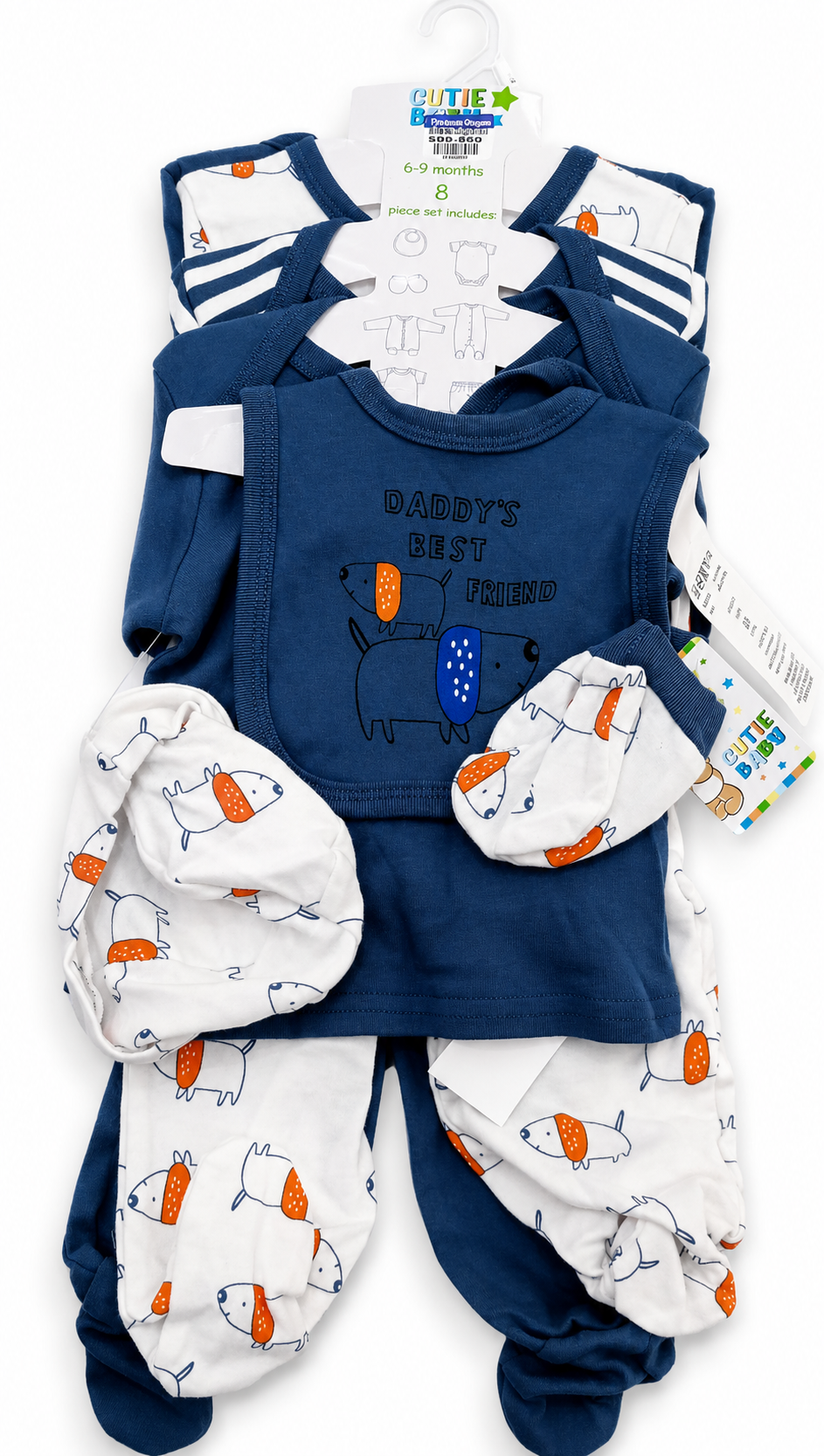 Set Ropa Bebe Cutie Baby Ref 33216