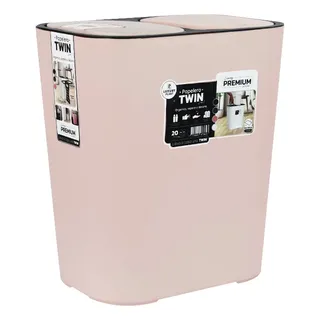 Papelera Twin Tapa Push Luxury Ref P-1